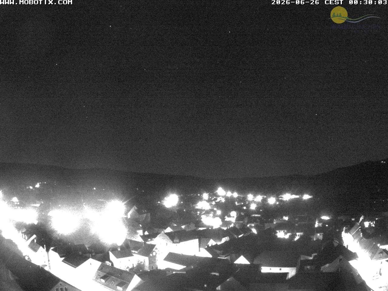 Archiv Foto Webcam Blick vom Waldmünchner Kirchturm
