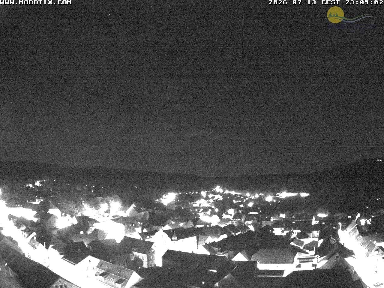 Archiv Foto Webcam Blick vom Waldmünchner Kirchturm