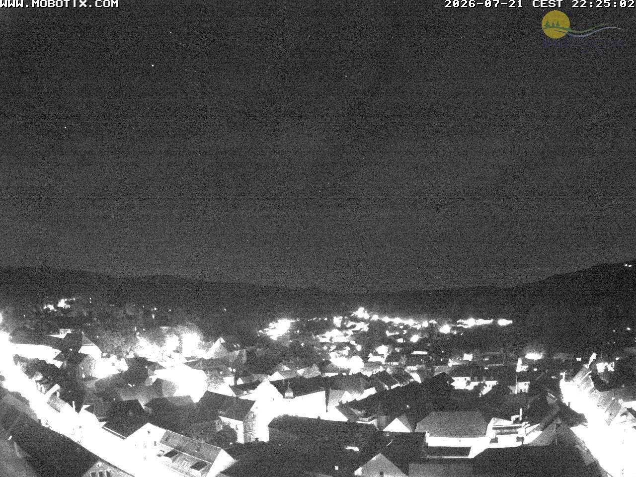Archiv Foto Webcam Blick vom Waldmünchner Kirchturm