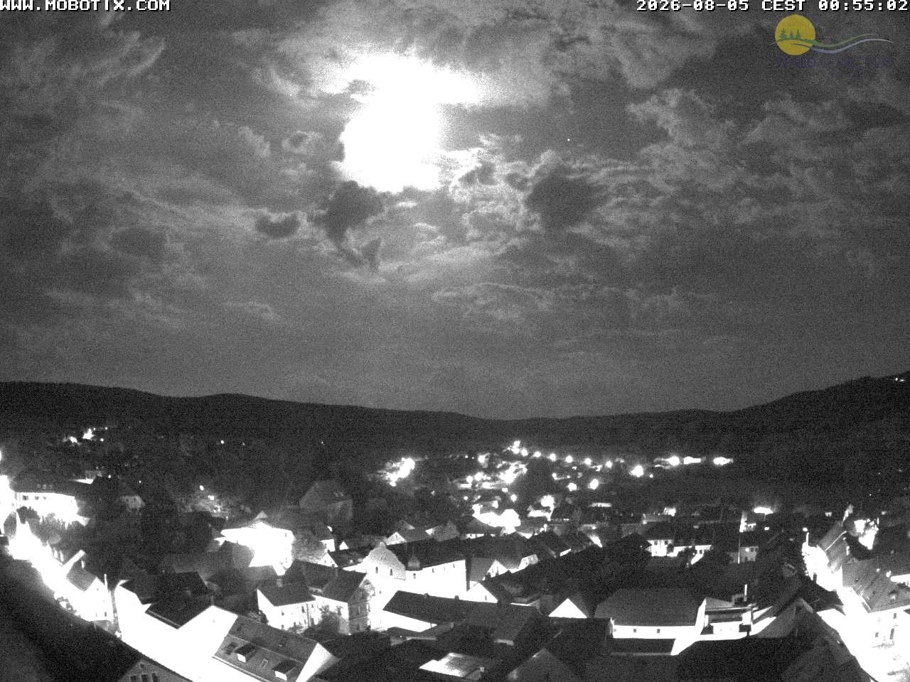 Archiv Foto Webcam Blick vom Waldmünchner Kirchturm