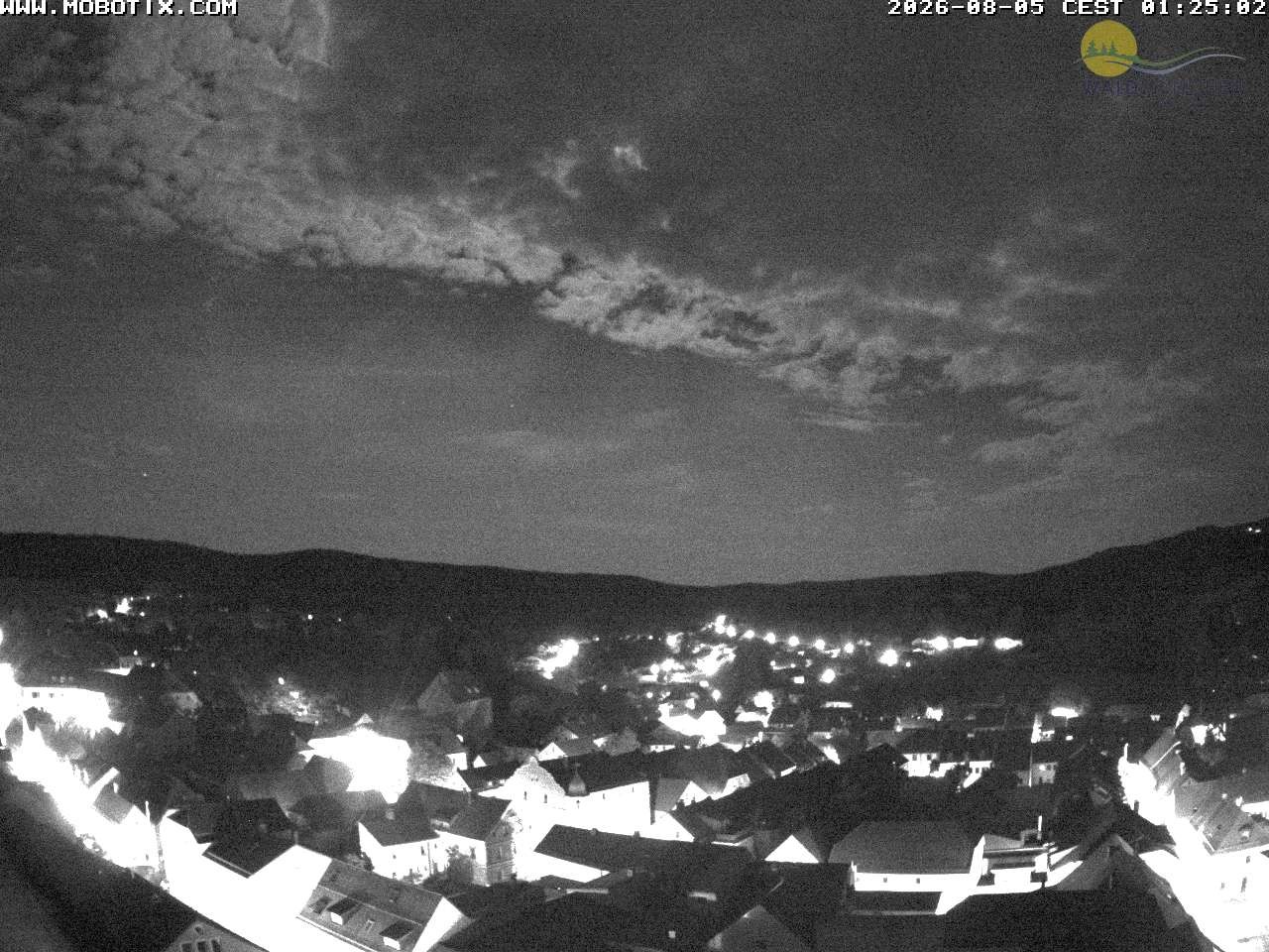 Archiv Foto Webcam Blick vom Waldmünchner Kirchturm