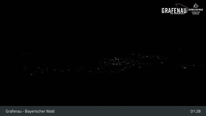 Archiv Foto Webcam Grafenau - Blick über die Stadt