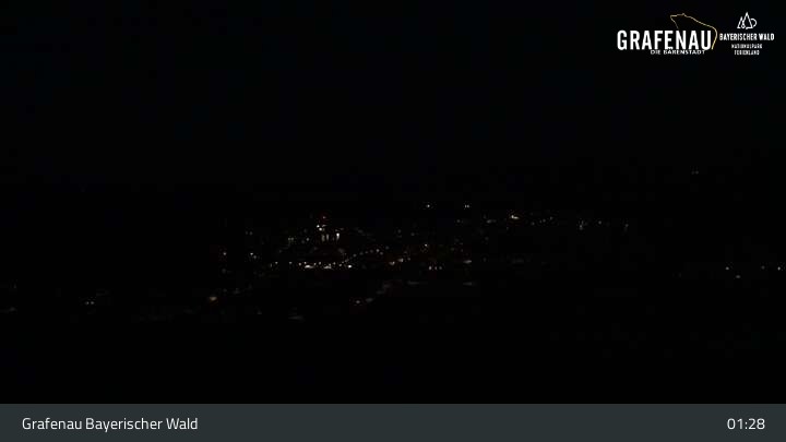 Archiv Foto Webcam Grafenau - Blick über die Stadt