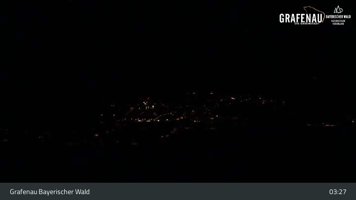 Archiv Foto Webcam Grafenau - Blick über die Stadt