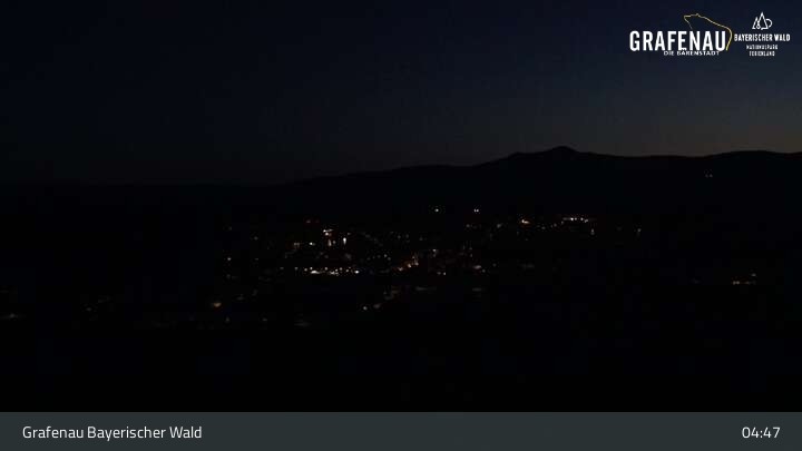 Archiv Foto Webcam Grafenau - Blick über die Stadt