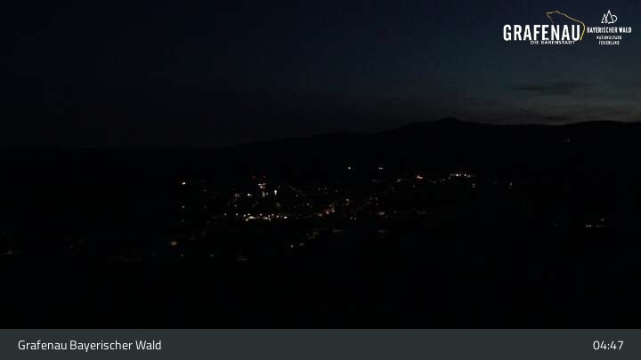 Archiv Foto Webcam Grafenau - Blick über die Stadt