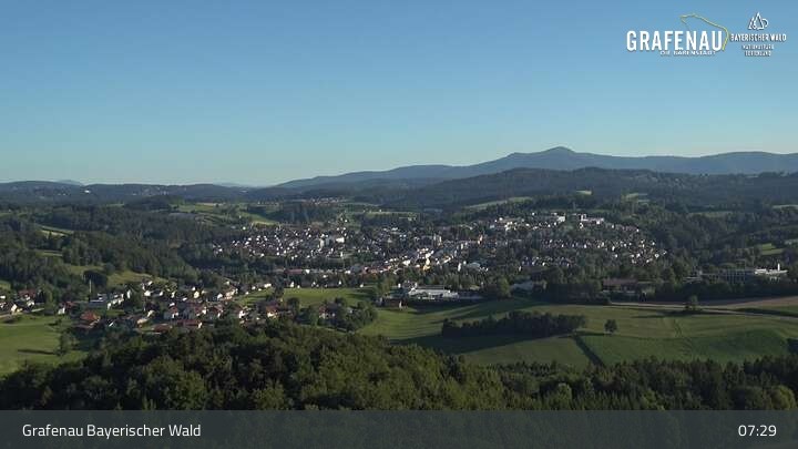 Archived image Webcam Grafenau View over the village