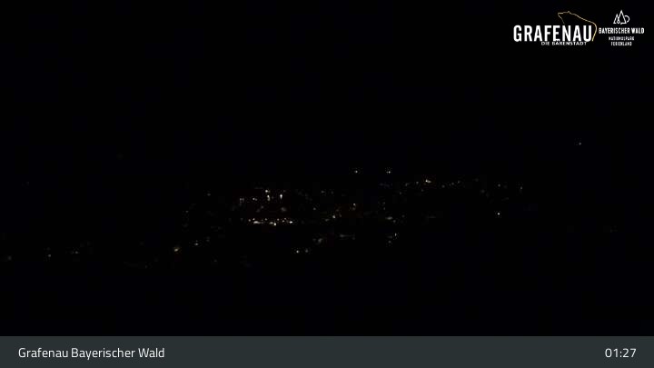 Archiv Foto Webcam Grafenau - Blick über die Stadt