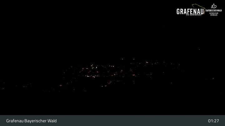 Archiv Foto Webcam Grafenau - Blick über die Stadt