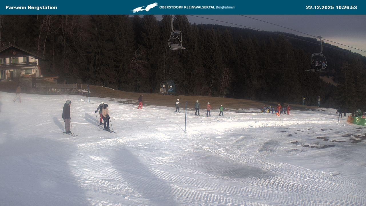 Archiv Foto Webcam Berstation Parsennbahn