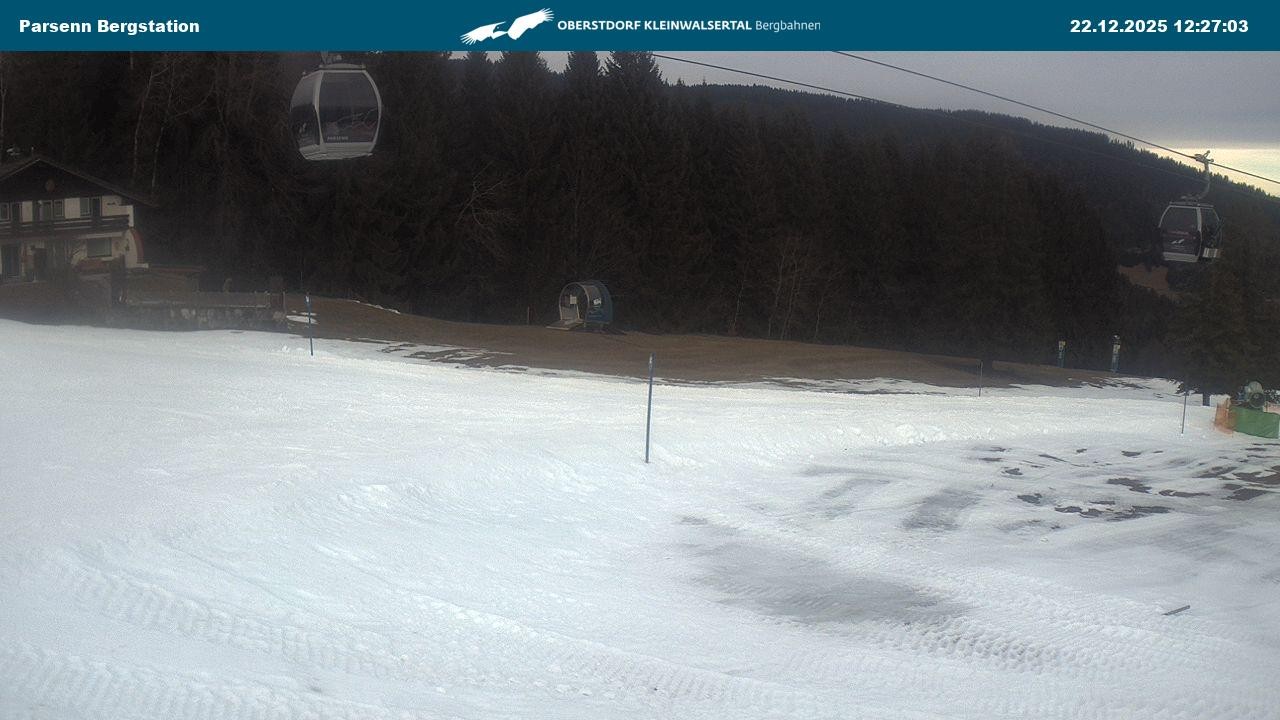 Archiv Foto Webcam Berstation Parsennbahn