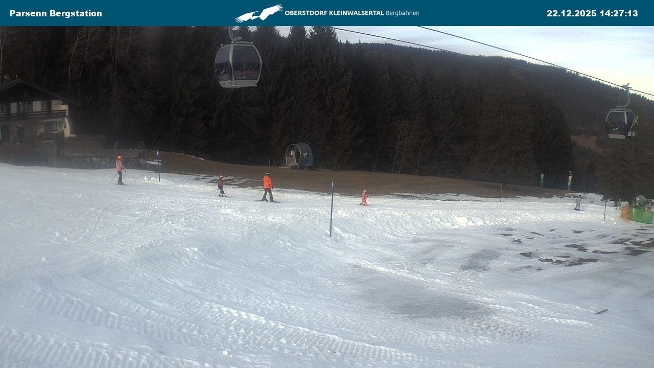 Archiv Foto Webcam Berstation Parsennbahn