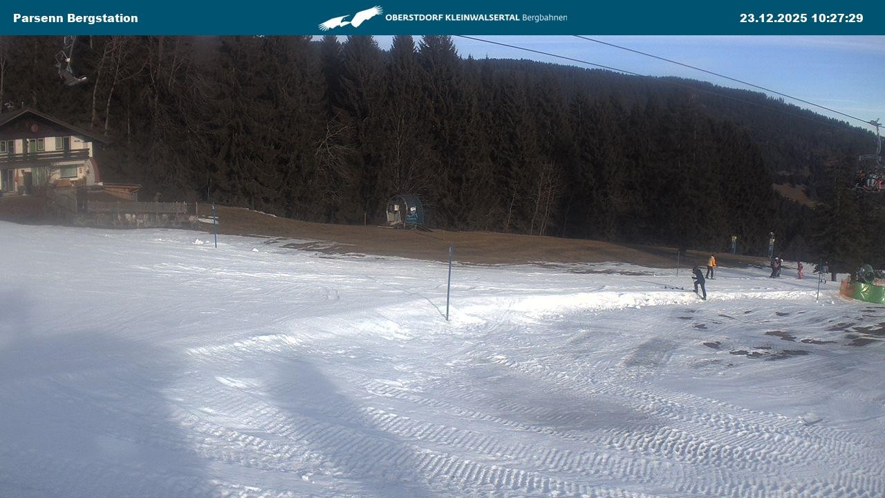 Archiv Foto Webcam Berstation Parsennbahn