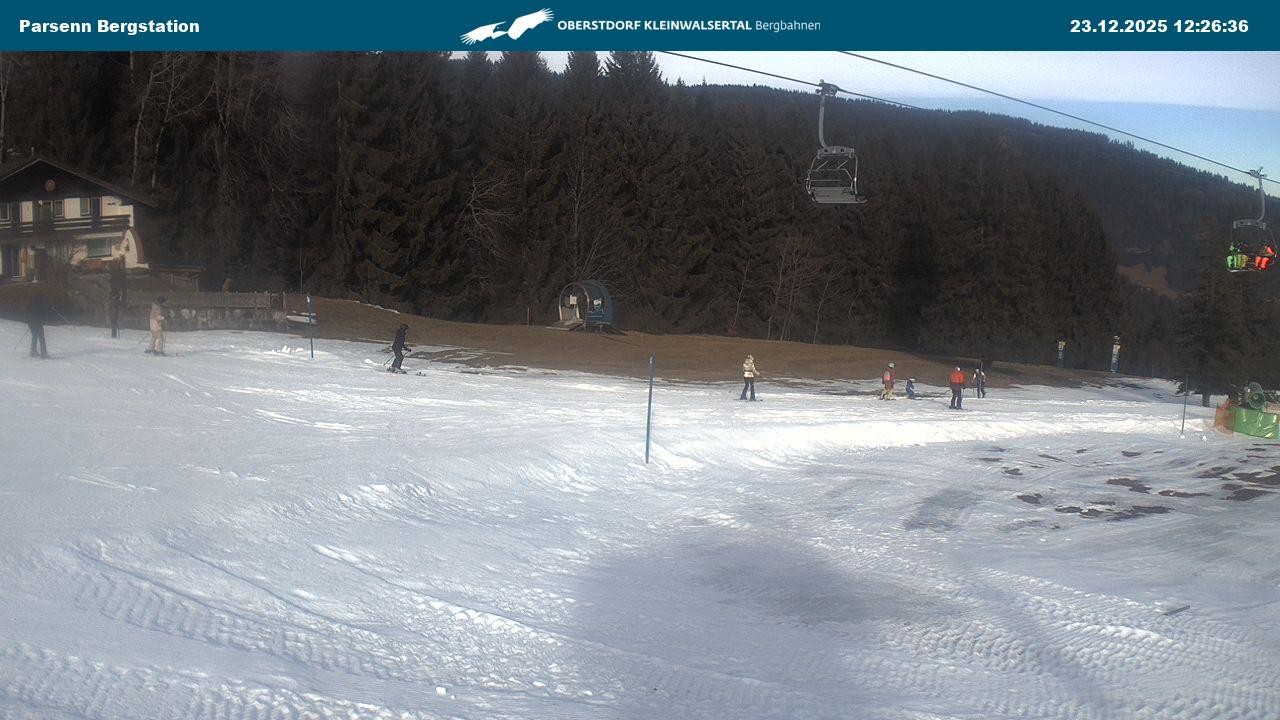 Archiv Foto Webcam Berstation Parsennbahn