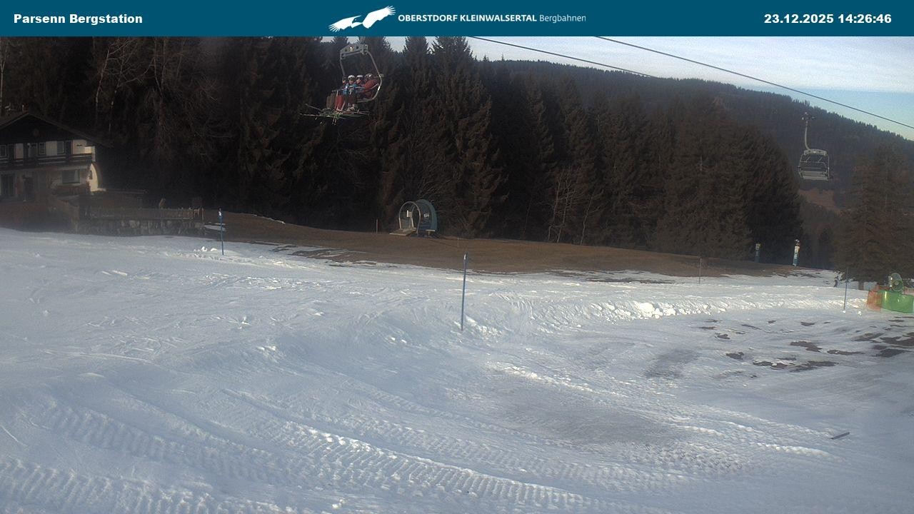 Archiv Foto Webcam Berstation Parsennbahn