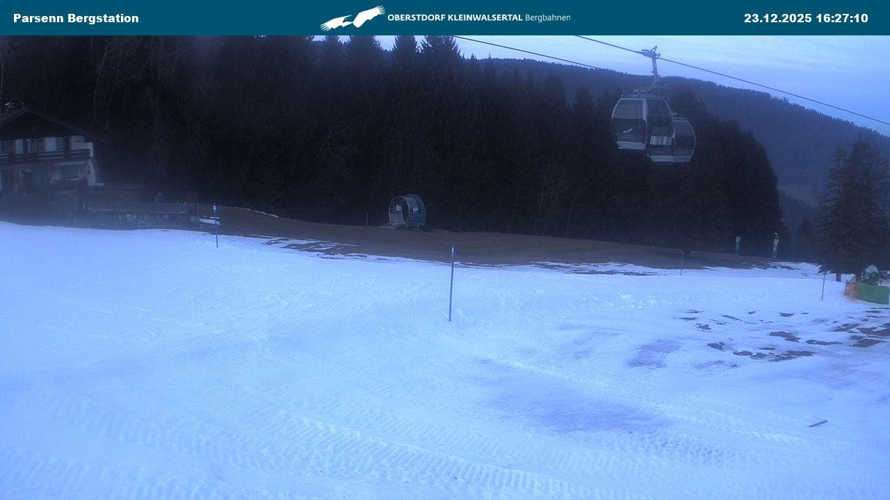 Archiv Foto Webcam Berstation Parsennbahn