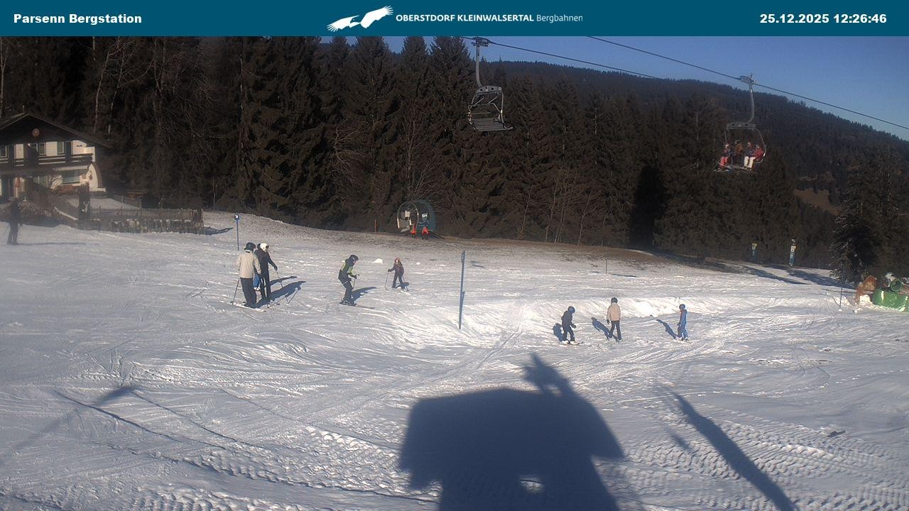 Archiv Foto Webcam Berstation Parsennbahn