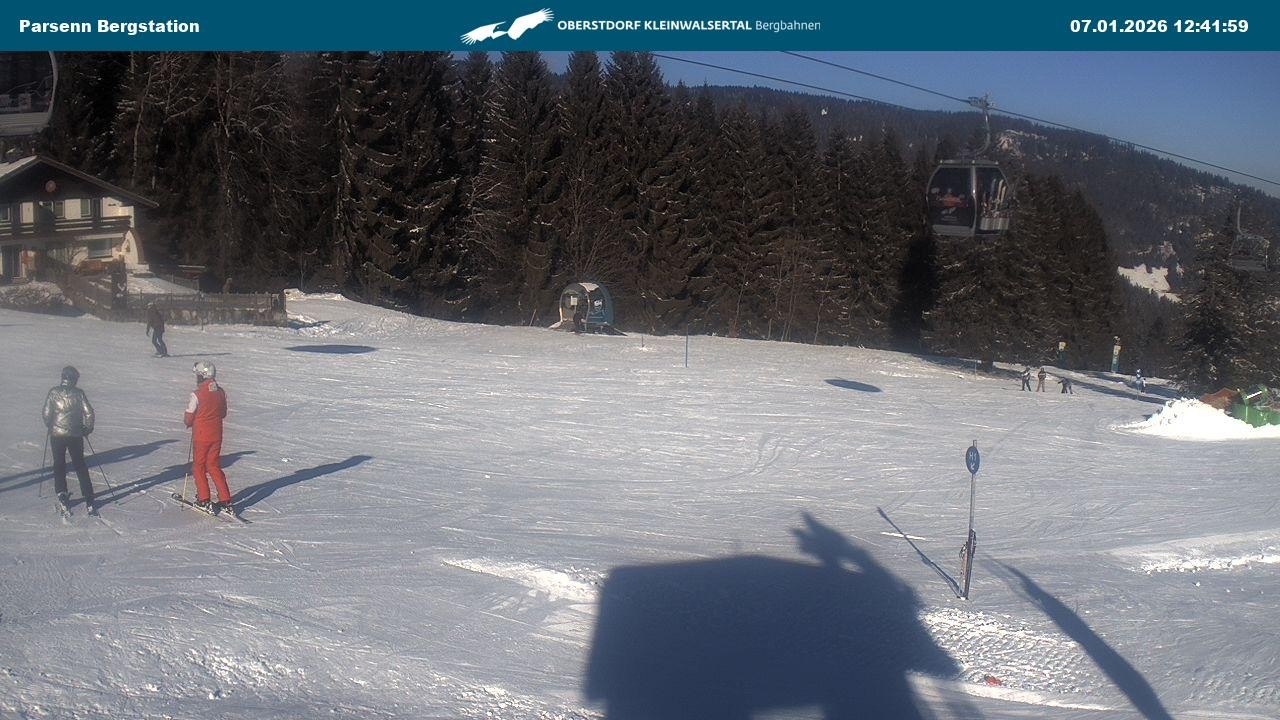 Archiv Foto Webcam Berstation Parsennbahn