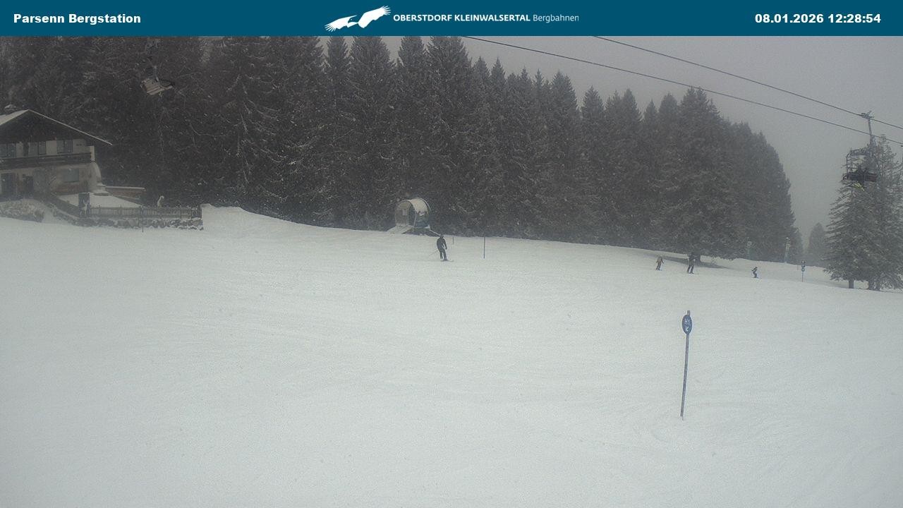 Archiv Foto Webcam Berstation Parsennbahn