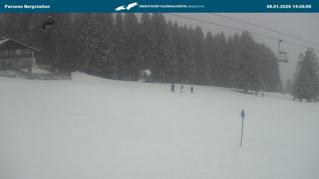 Archiv Foto Webcam Berstation Parsennbahn