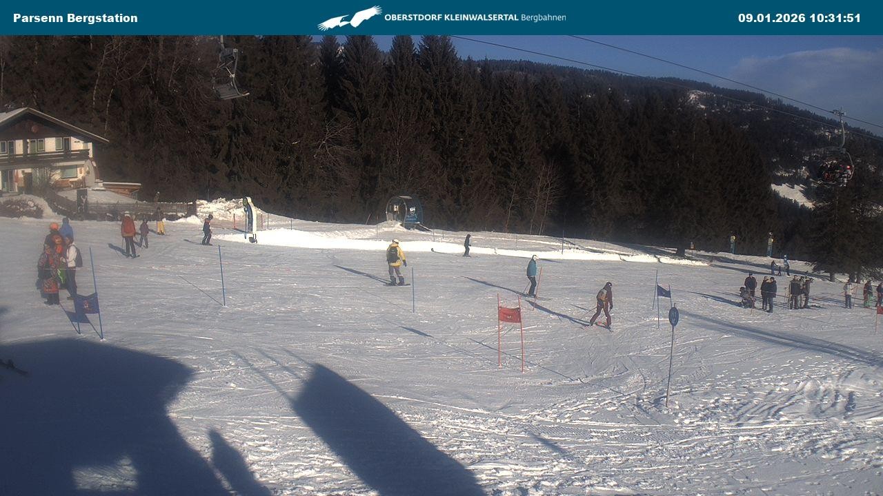 Archiv Foto Webcam Berstation Parsennbahn