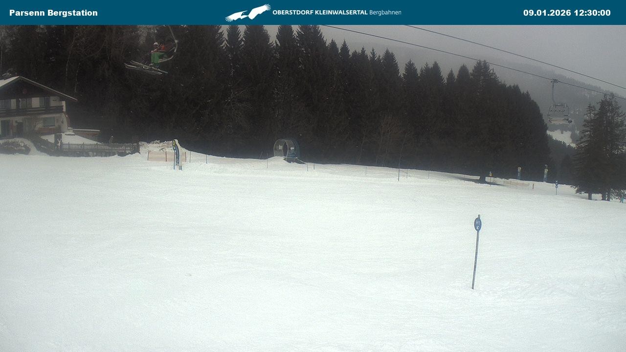 Archiv Foto Webcam Berstation Parsennbahn