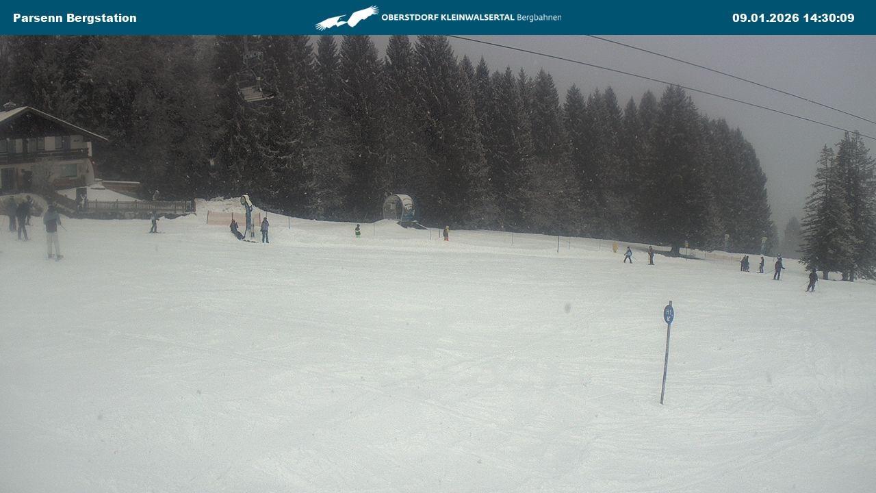 Archiv Foto Webcam Berstation Parsennbahn