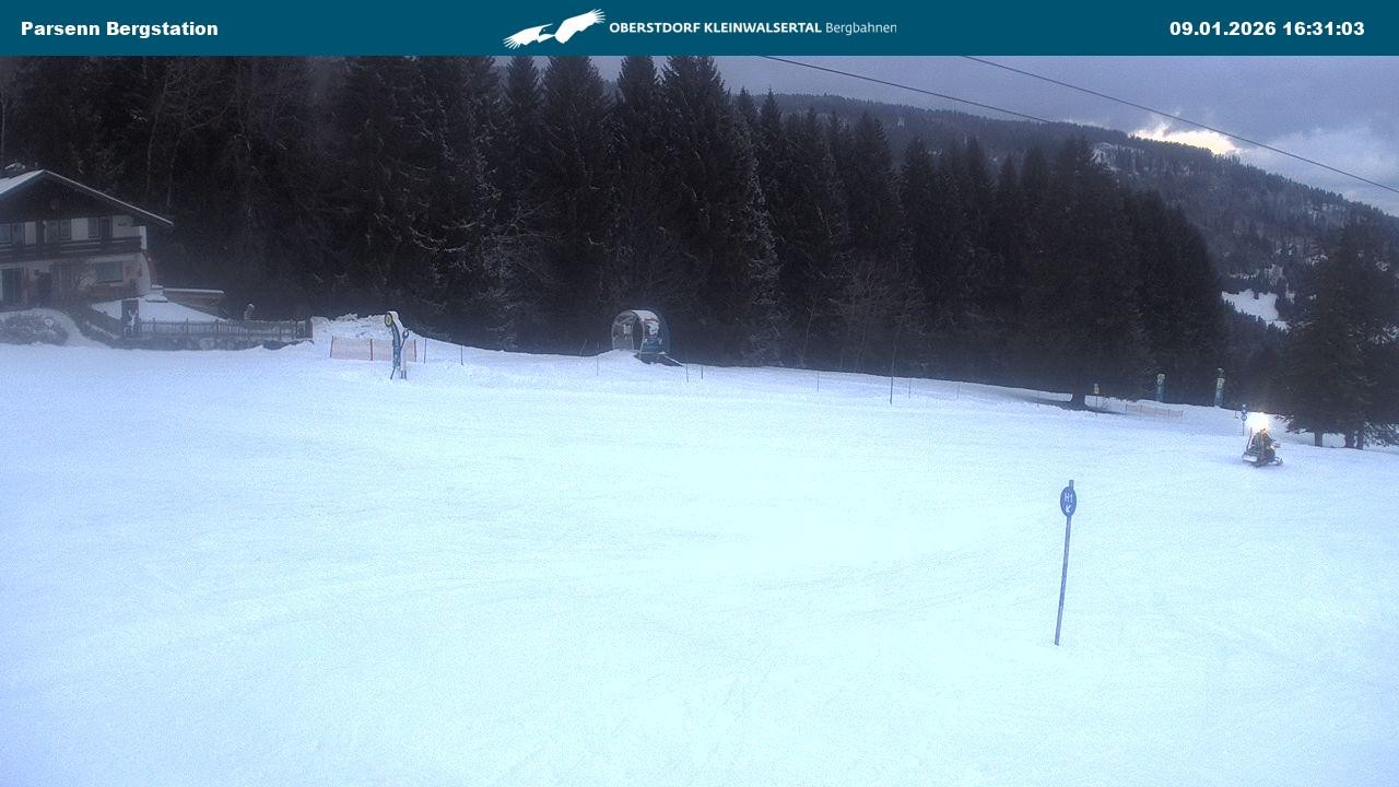 Archiv Foto Webcam Berstation Parsennbahn