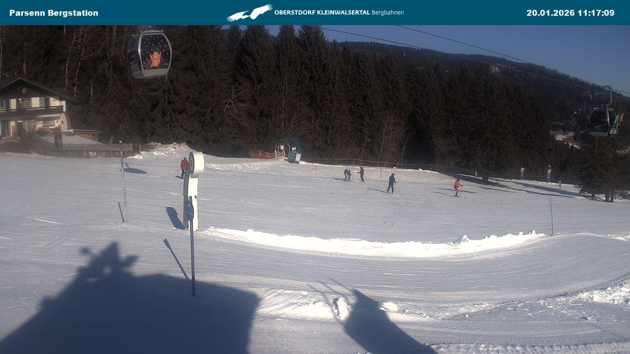 Archiv Foto Webcam Berstation Parsennbahn