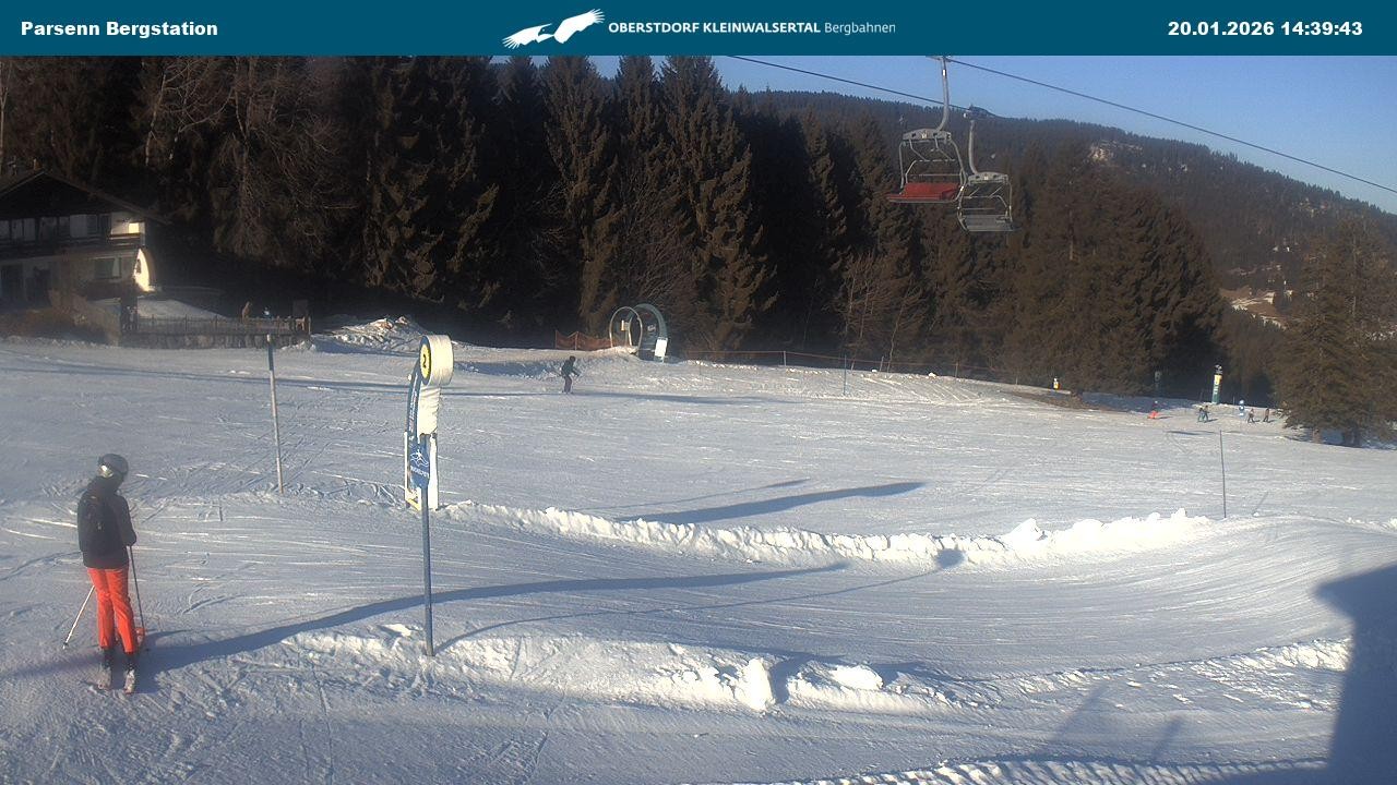 Archiv Foto Webcam Berstation Parsennbahn