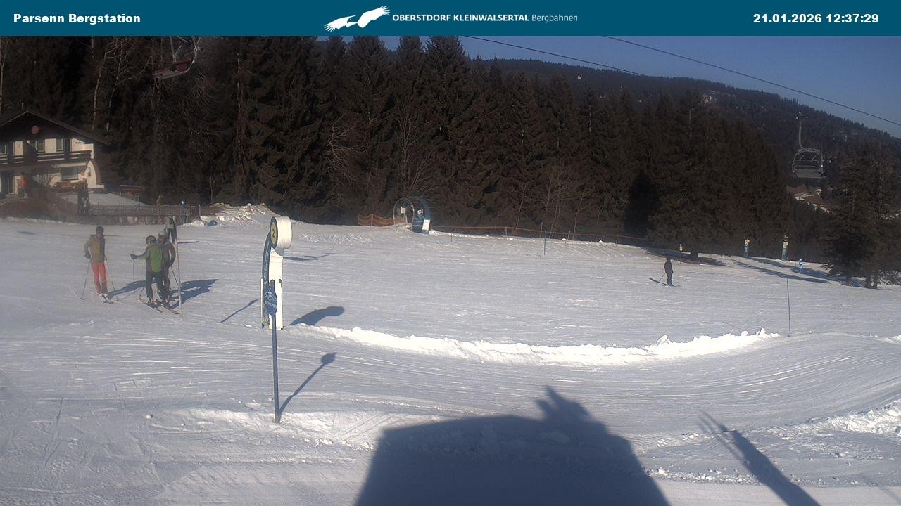 Archiv Foto Webcam Berstation Parsennbahn