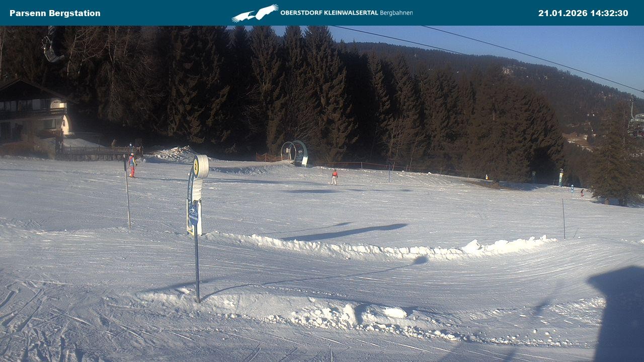 Archiv Foto Webcam Berstation Parsennbahn