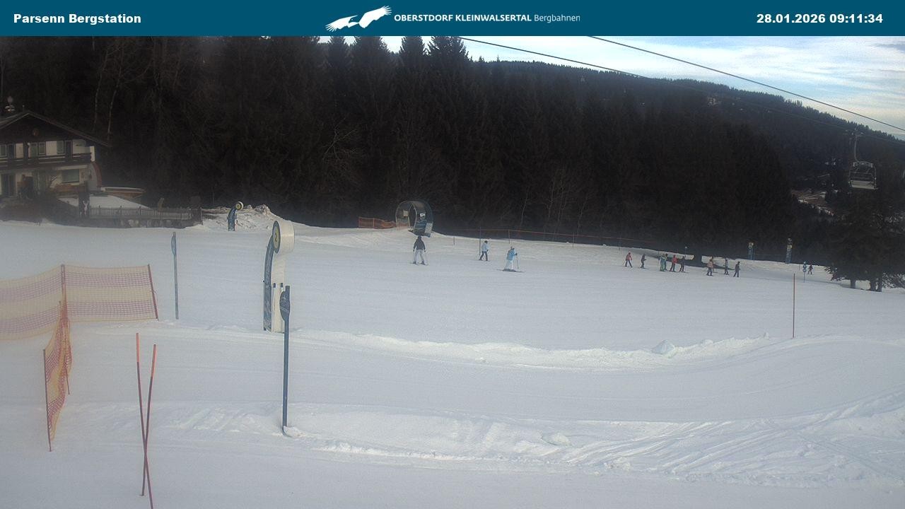 Archiv Foto Webcam Berstation Parsennbahn