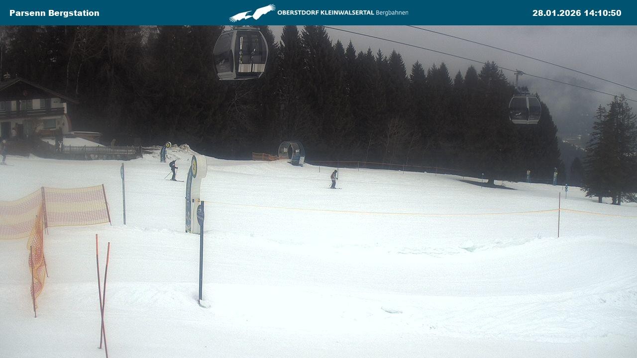 Archiv Foto Webcam Berstation Parsennbahn