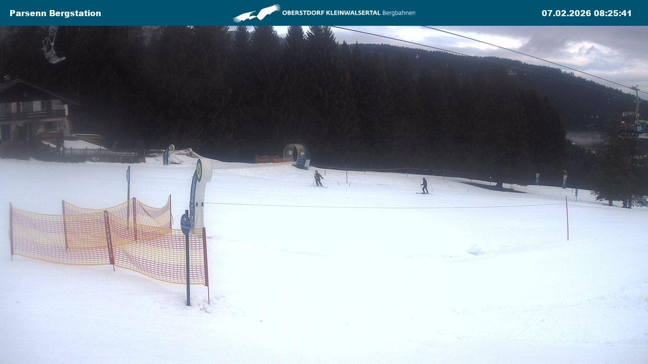 Archived image Webcam Parsenn upper station