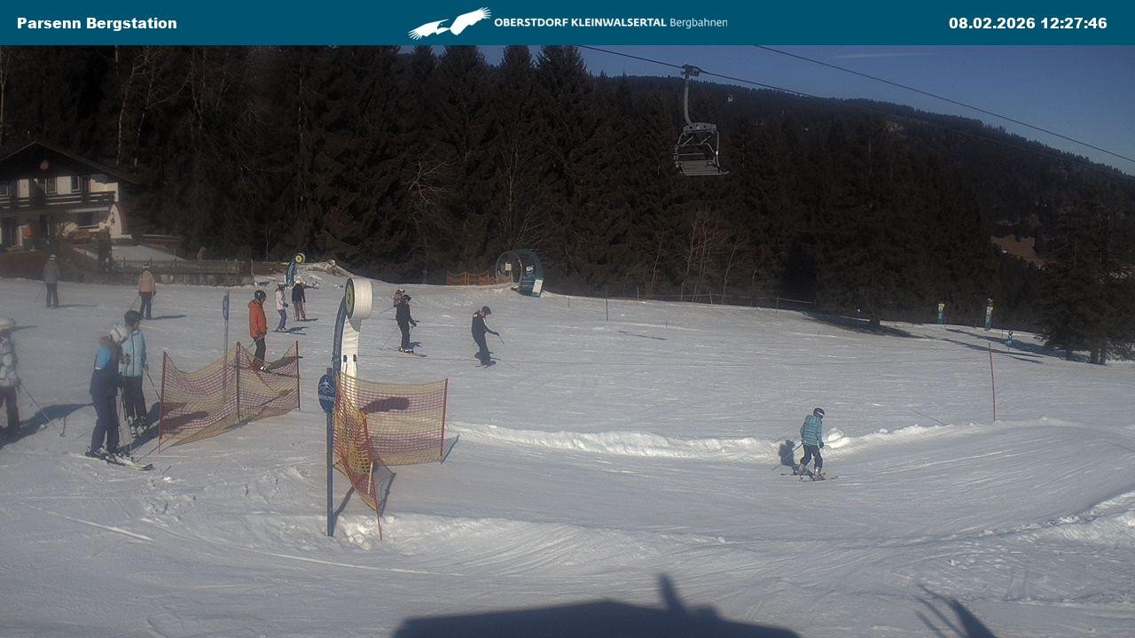 Archiv Foto Webcam Berstation Parsennbahn