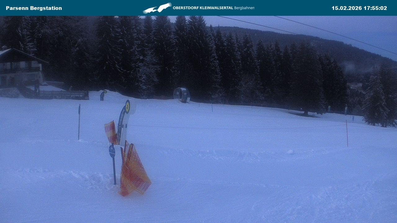 Archiv Foto Webcam Berstation Parsennbahn