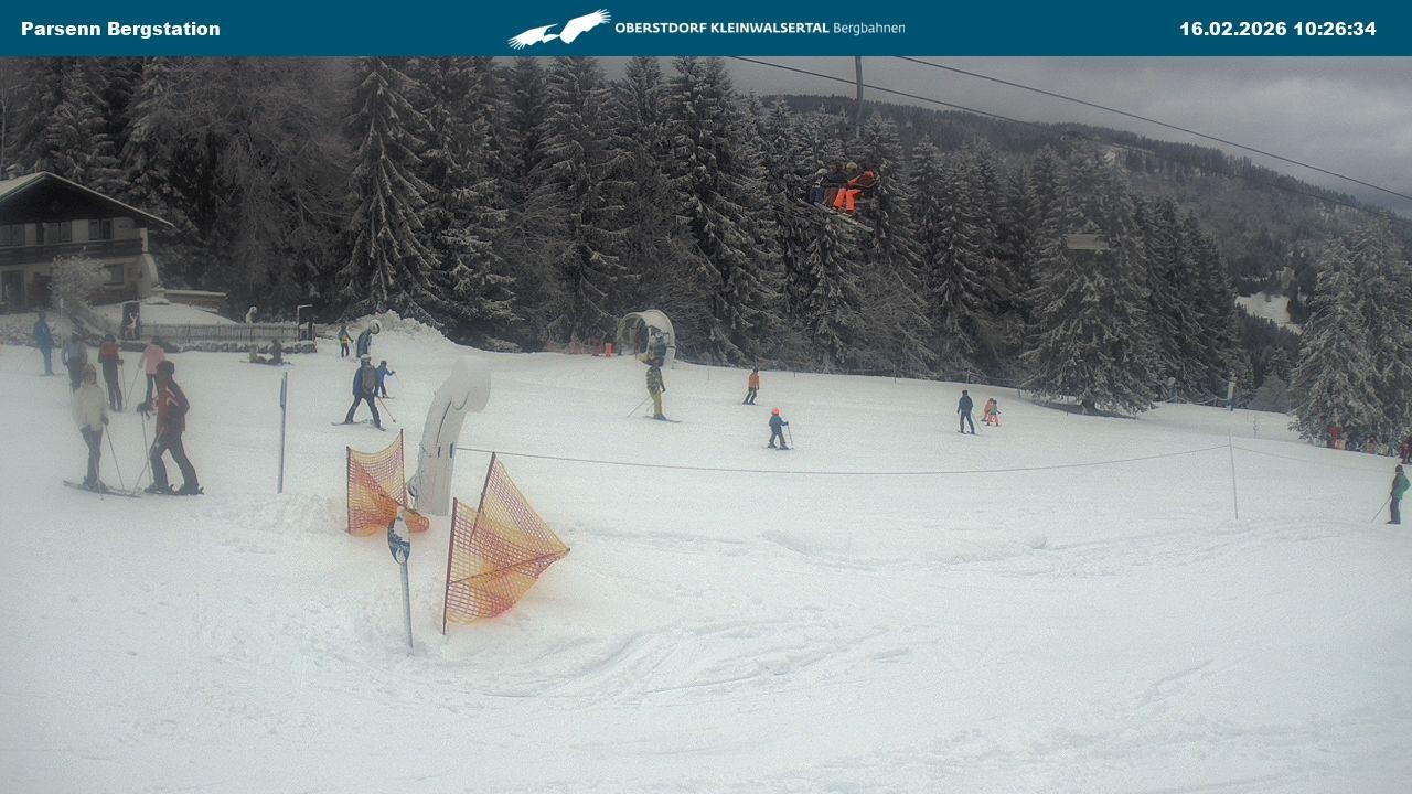 Archiv Foto Webcam Berstation Parsennbahn