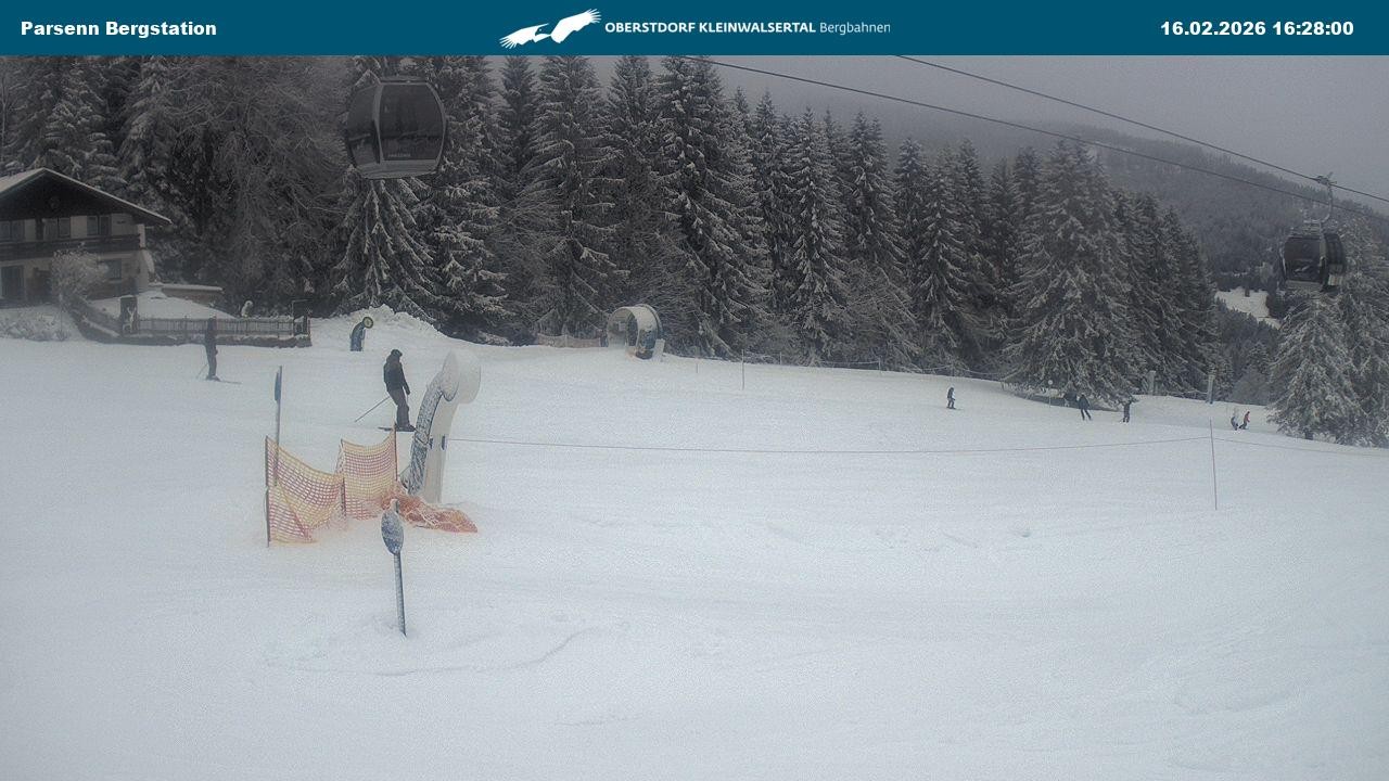 Archiv Foto Webcam Berstation Parsennbahn