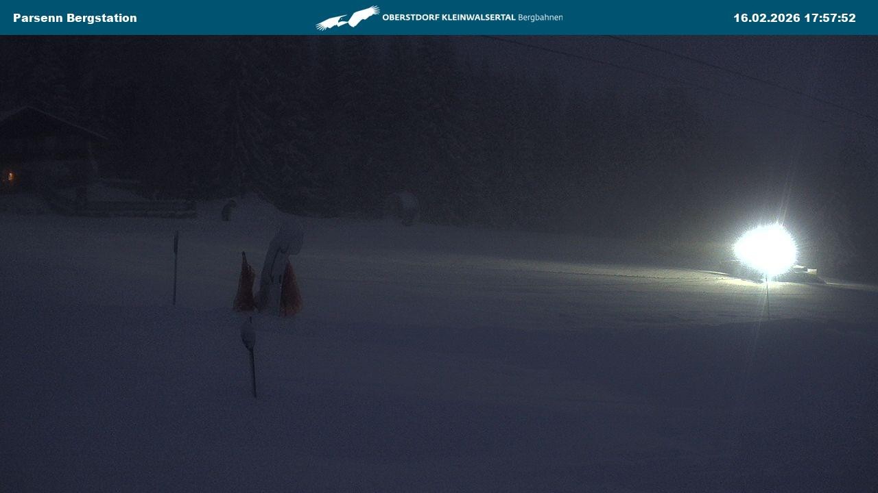 Archiv Foto Webcam Berstation Parsennbahn