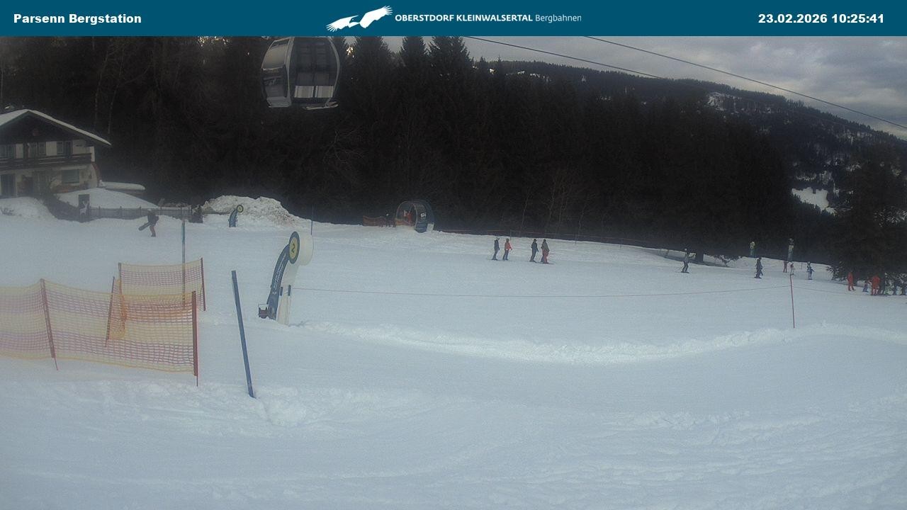 Archiv Foto Webcam Berstation Parsennbahn