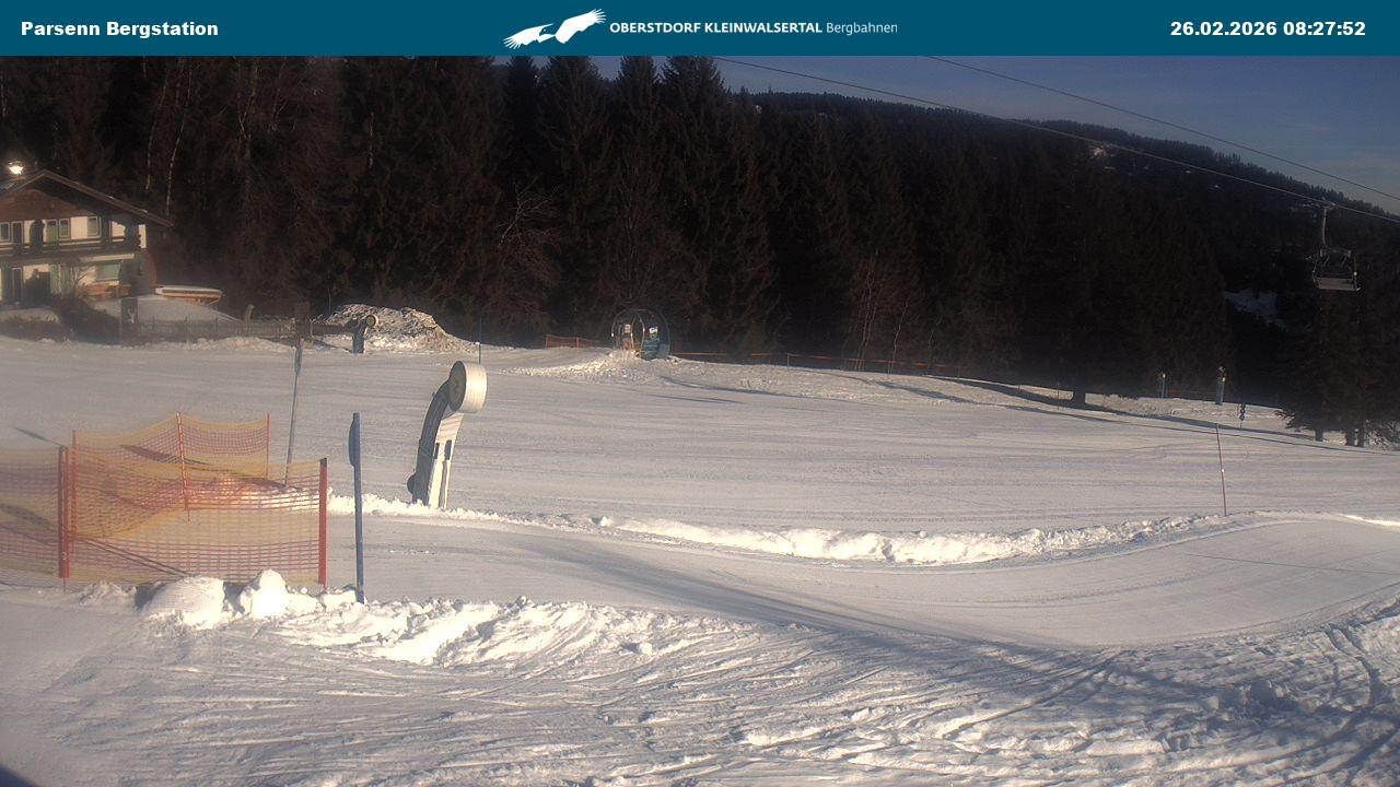 Archiv Foto Webcam Berstation Parsennbahn