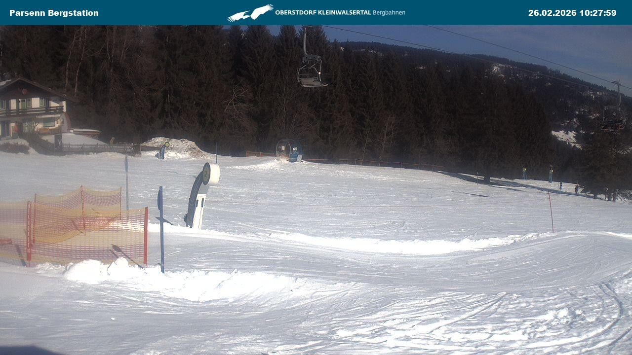 Archiv Foto Webcam Berstation Parsennbahn