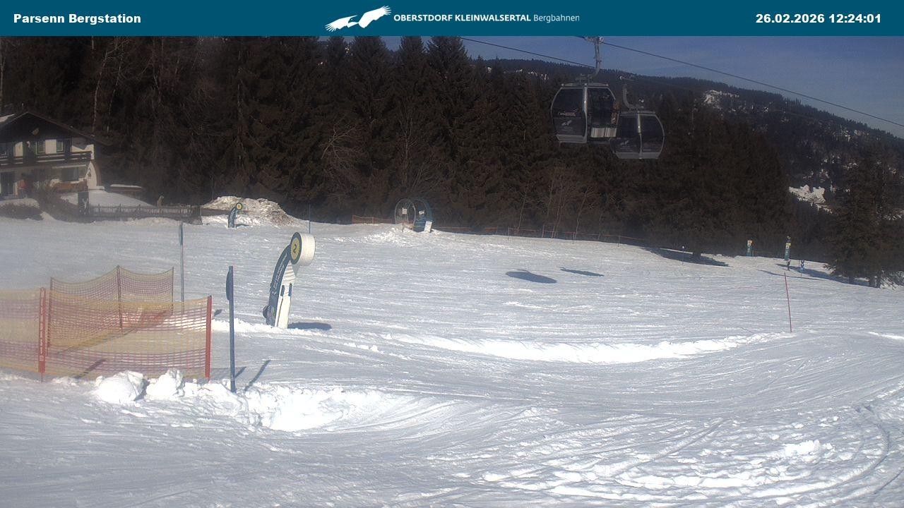 Archiv Foto Webcam Berstation Parsennbahn