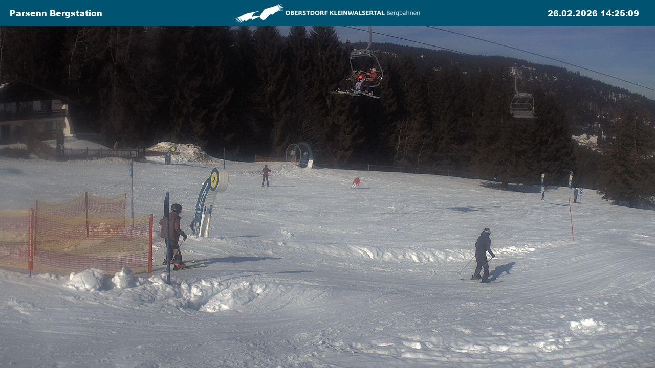 Archiv Foto Webcam Berstation Parsennbahn