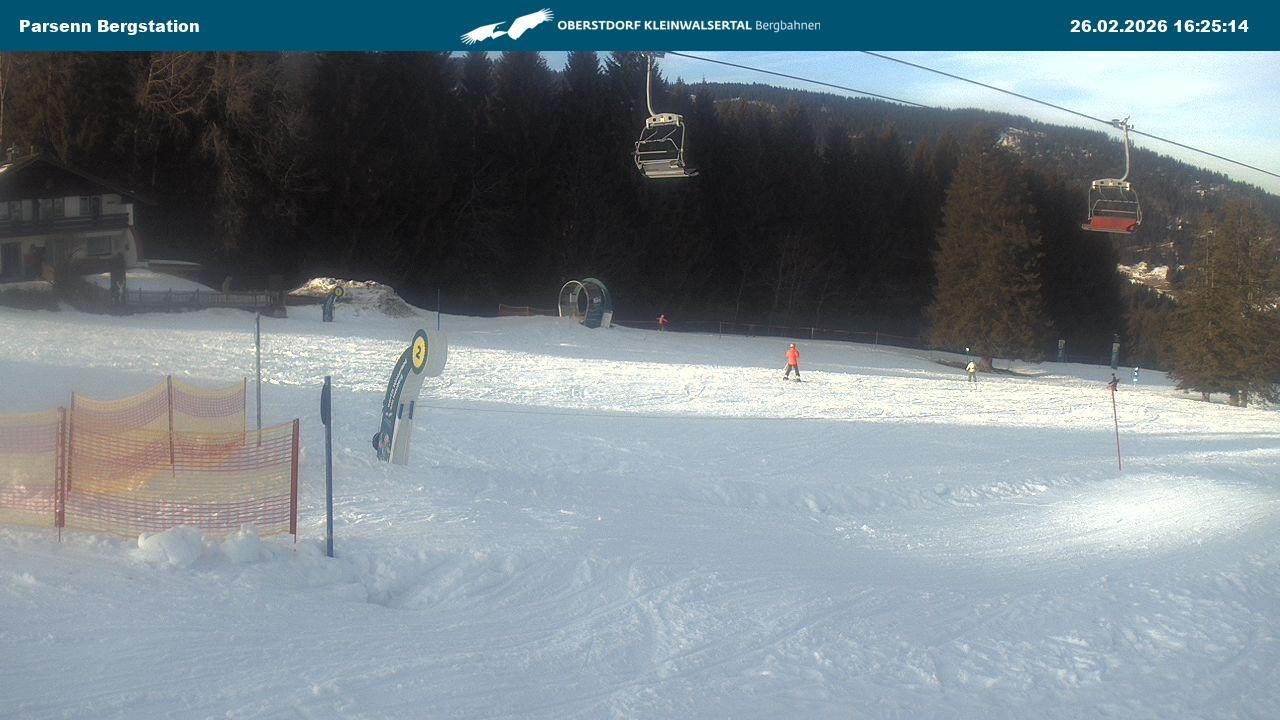 Archiv Foto Webcam Berstation Parsennbahn