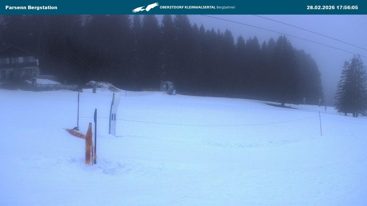 Archiv Foto Webcam Berstation Parsennbahn