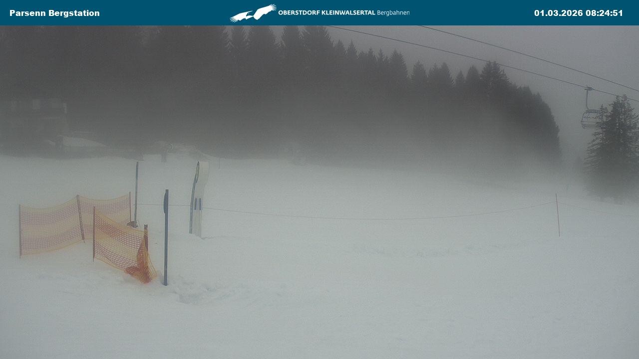 Archiv Foto Webcam Berstation Parsennbahn