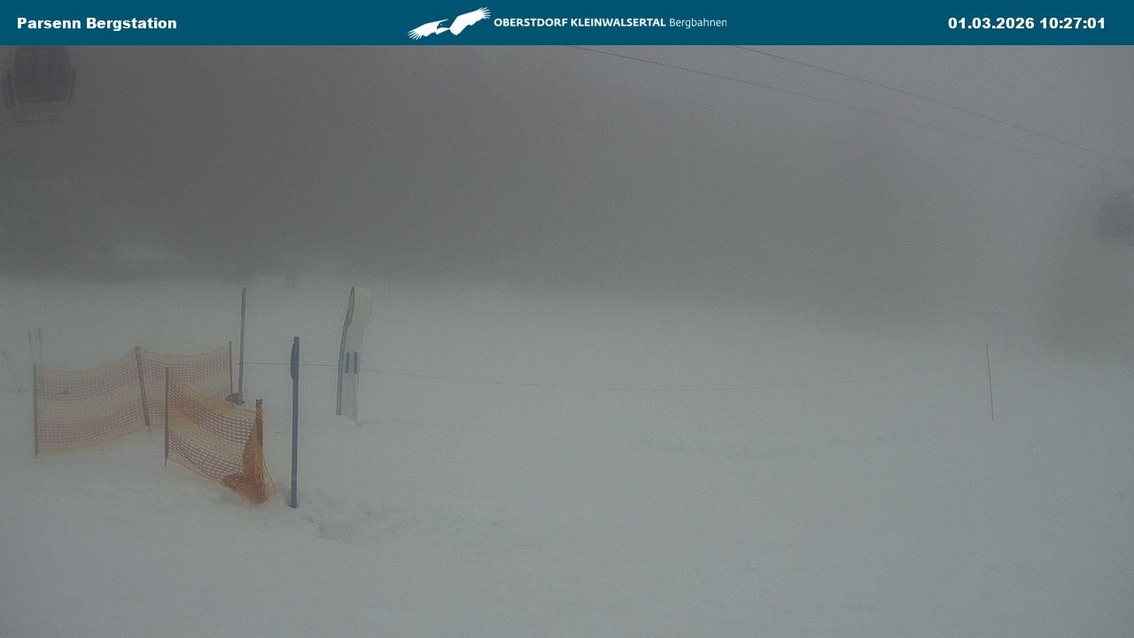 Archiv Foto Webcam Berstation Parsennbahn