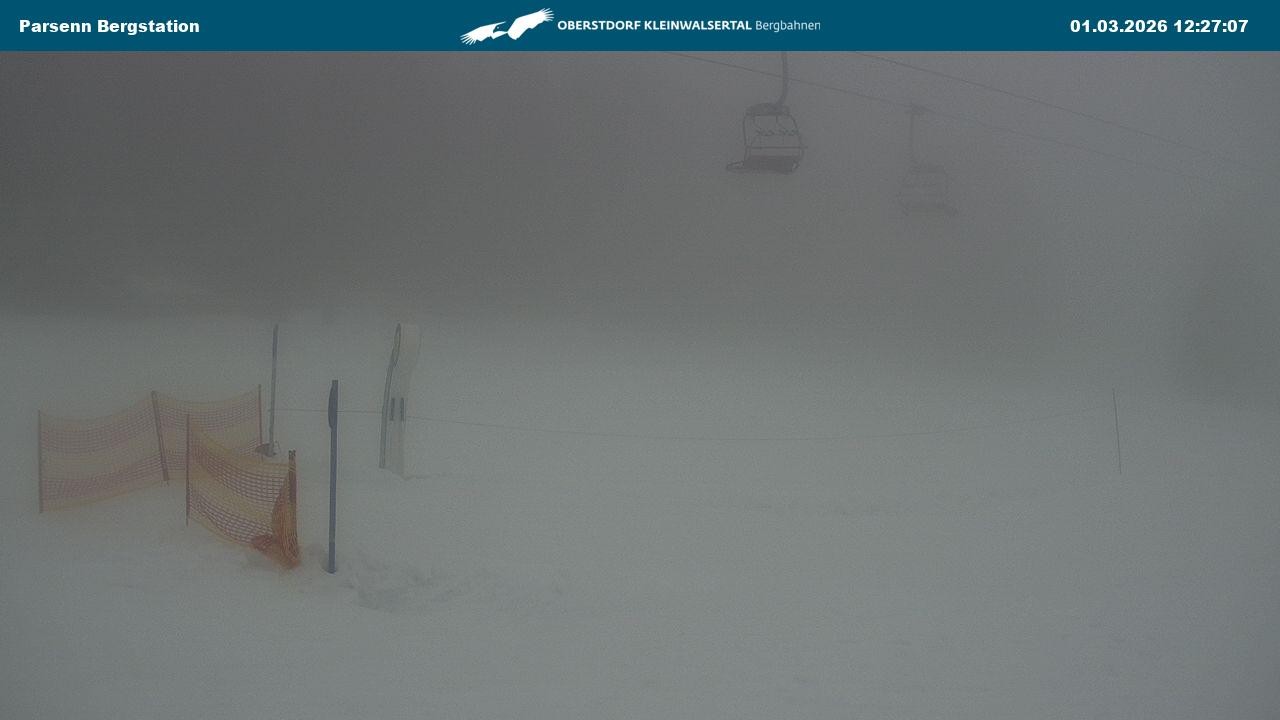 Archiv Foto Webcam Berstation Parsennbahn